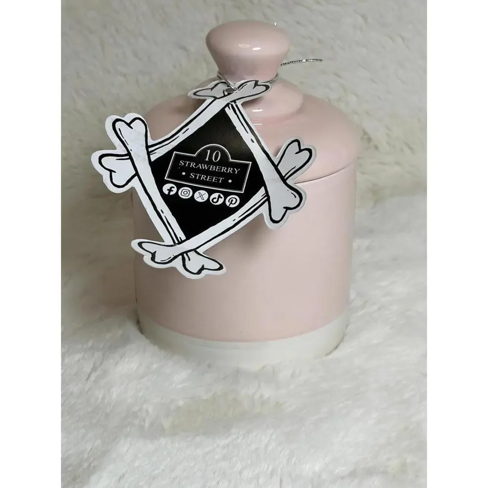 Pink Ceramic Skull & Crossbones Measuring Cup Set – Gothic Kitchen Decor​